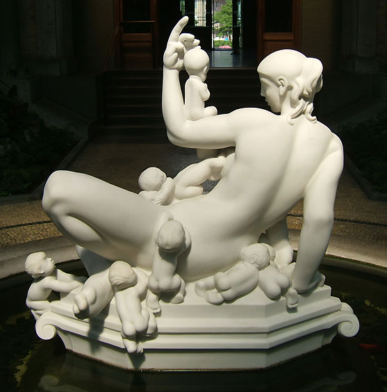 The Water Mother (1921) by Kai Nielsen
